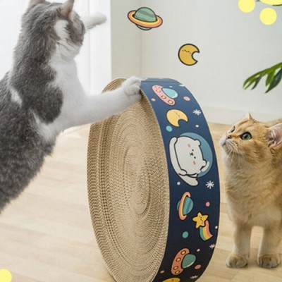 Bàn cào móng hình tròn cho mèo