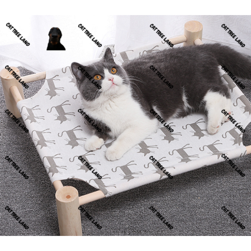 Giường gỗ cho mèo