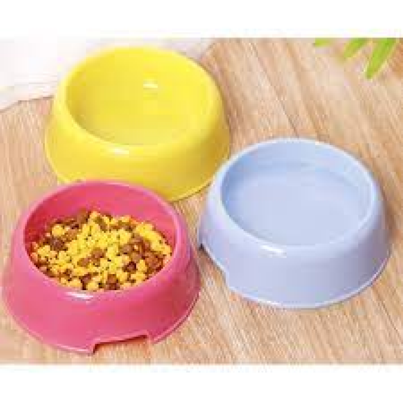 Chén ăn nhựa đơn cho mèo